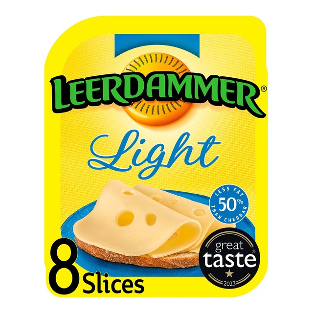 Leerdammer lighter Dutch cheese slices 160g, UK version