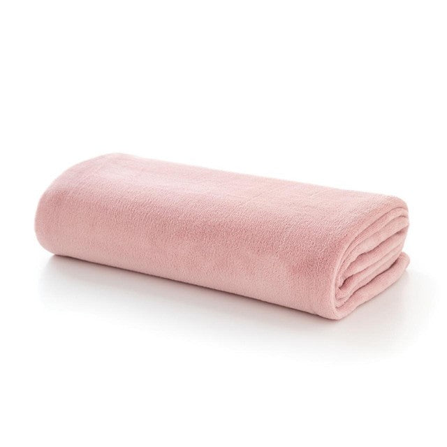 Deyongs Snuggle Touch Throw, Pink