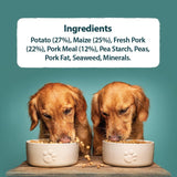 Burns Sensitive Adult Pork & Potato Dry Dog Food