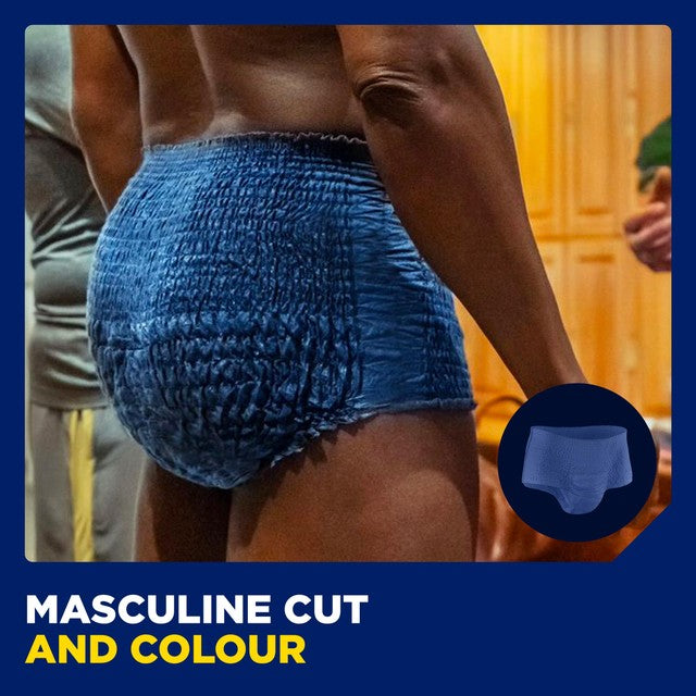 TENA Men Active Fit Incontinence Pants Plus Small Medium (British brand)