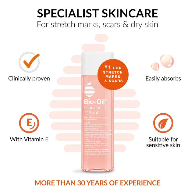 Bio-Oil Skincare Oil 125ml - British product
