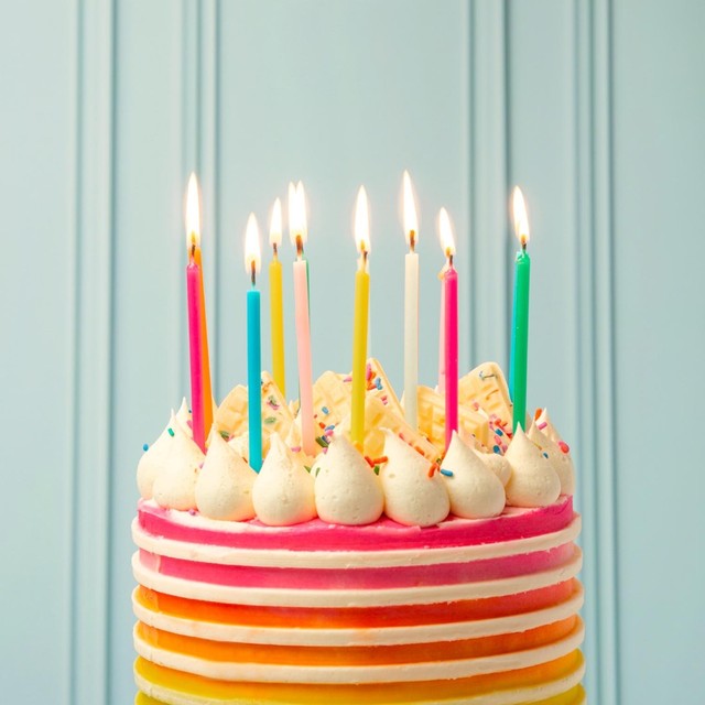 Talking Tables Rainbow Birthday Candles