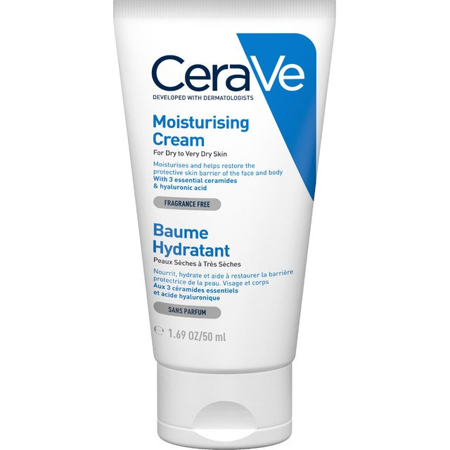 CeraVe moisturising cream tube 50ml - British product
