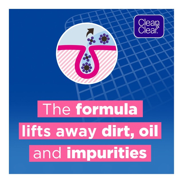 Clean & Clear blackhead clearing daily scrub 150ml - British product