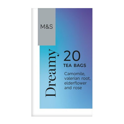 M&S Dreamy Infusion Camomile and Valerian Root Herbal Tea 20 Teabags