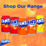 Fanta Lemon sparkling drink 24 x 330ml - British product