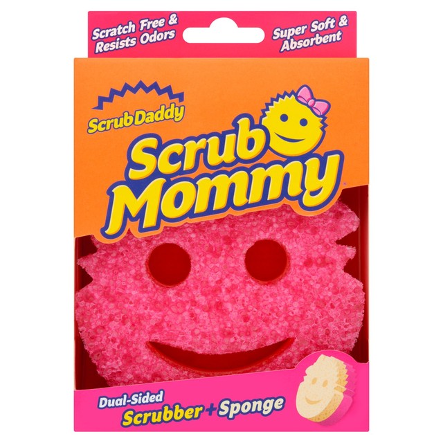 Scrubdaddy Scrub Mommy Pink cleaning sponge (British brand)