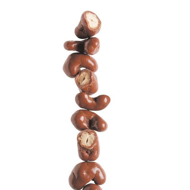 M&S Belgian milk chocolate cashews 85g, imported from the UK