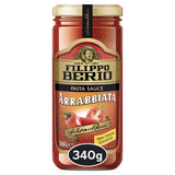 Filippo Berio Arrabbiata pasta sauce 340g - British product
