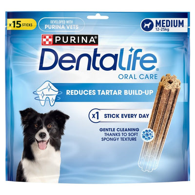 Dentalife Medium Dental Chicken Dog Chews Dental Dog Treats
