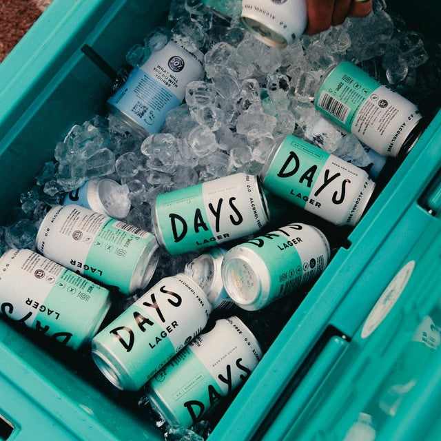 Days Alcohol Free Lager Beer 4 x 330ml cans - British product