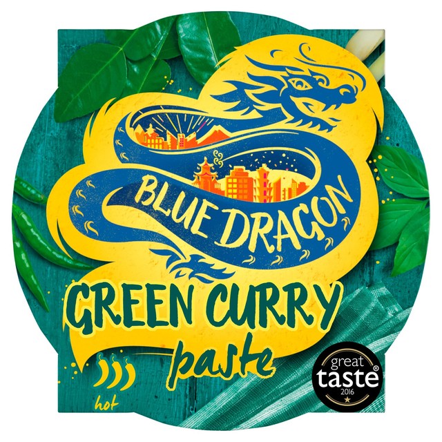 Blue Dragon Thai green curry paste 50g - British product