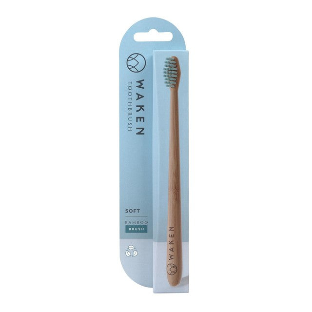 Waken bamboo toothbrush blue (British brand)