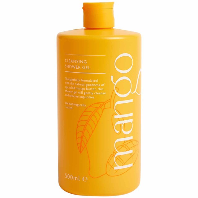 M&S Burst Bodycare mango shower gel 500ml, imported from the UK