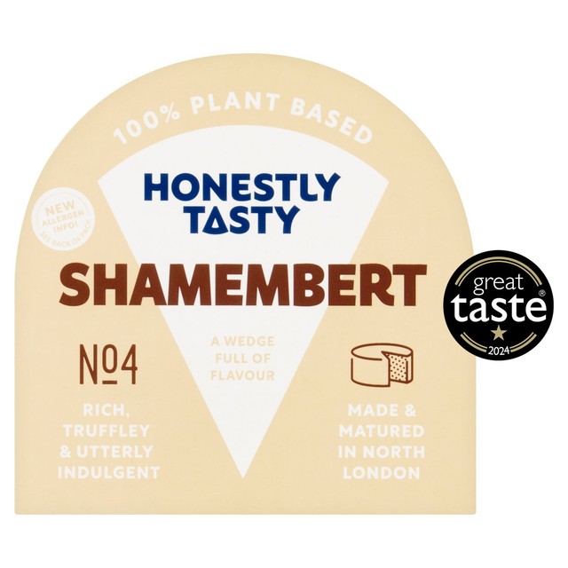 Honestly Tasty Shamembert cheese 160g, UK version