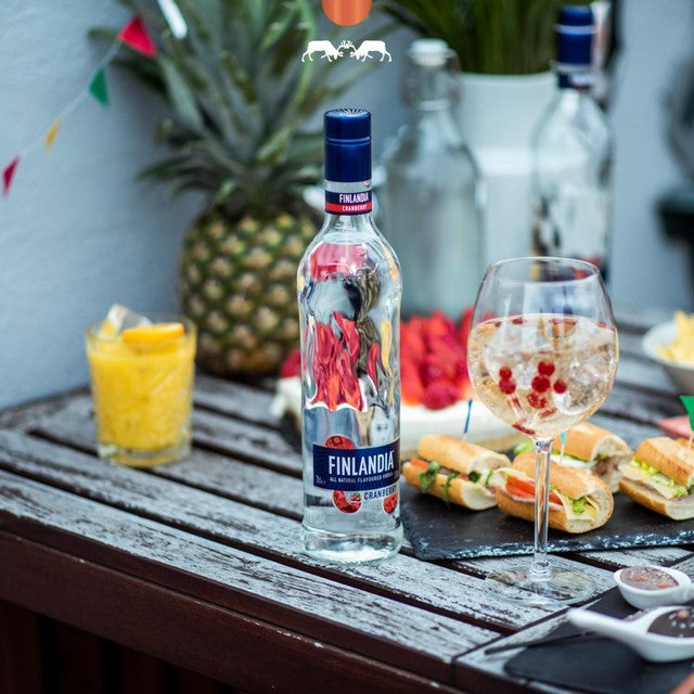 Finlandia Cranberry Vodka 70cl - British product