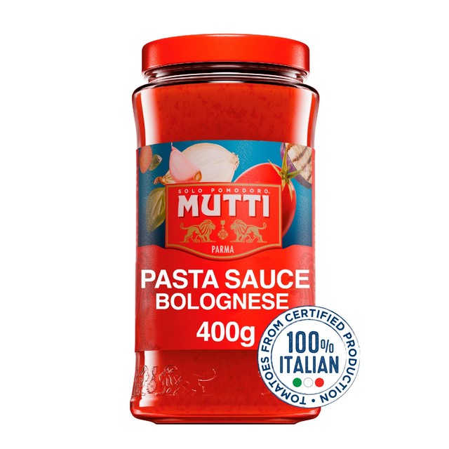 Mutti Classic Italian Bolognese sauce 400g, imported from the UK