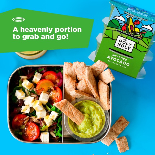Holy Moly Smashed Avocado Dip 3 x 57g, UK version