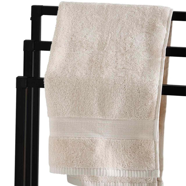 M&S cream hand towel, imported from the UK