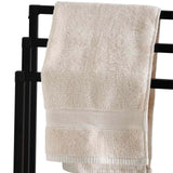 M&S cream hand towel, imported from the UK