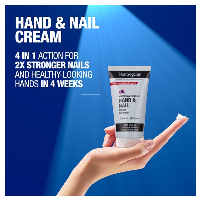 Neutrogena hand and nail cream 75ml, imported from the UK