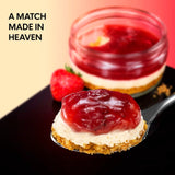 Gu wild strawberry clotted cream cheesecake 164g - British product