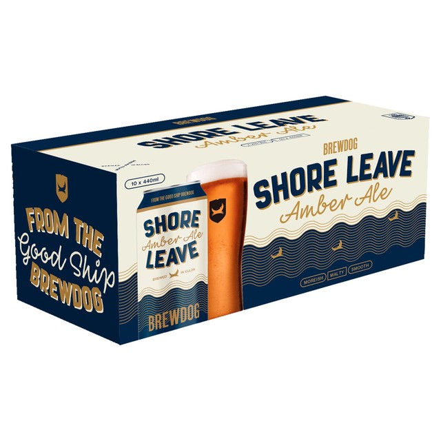 BrewDog Shore Leave Ale 10 x 440ml - British product