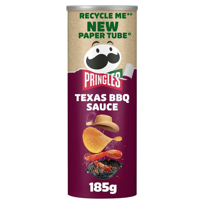 Pringles Texas BBQ Sauce Sharing Crisps 185g