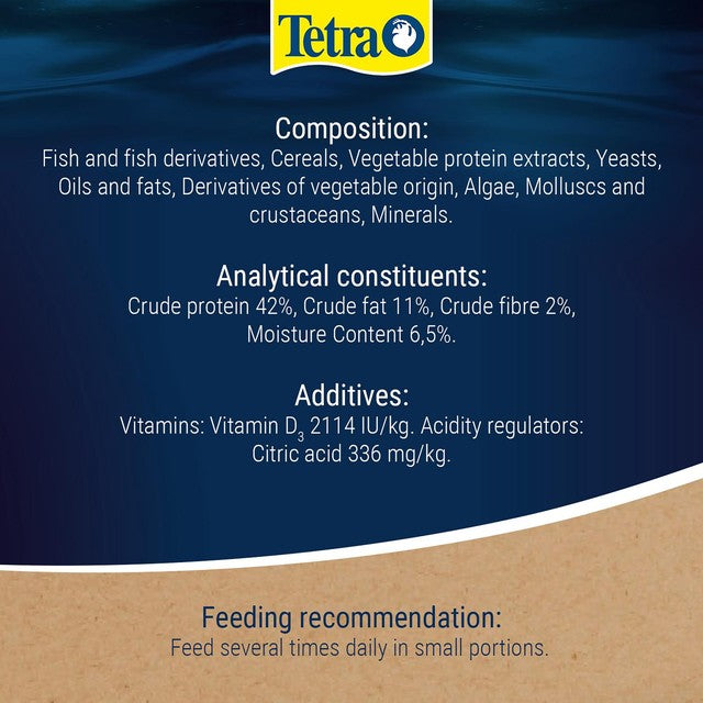 Tetra Goldfish Flakes 52g (British brand)
