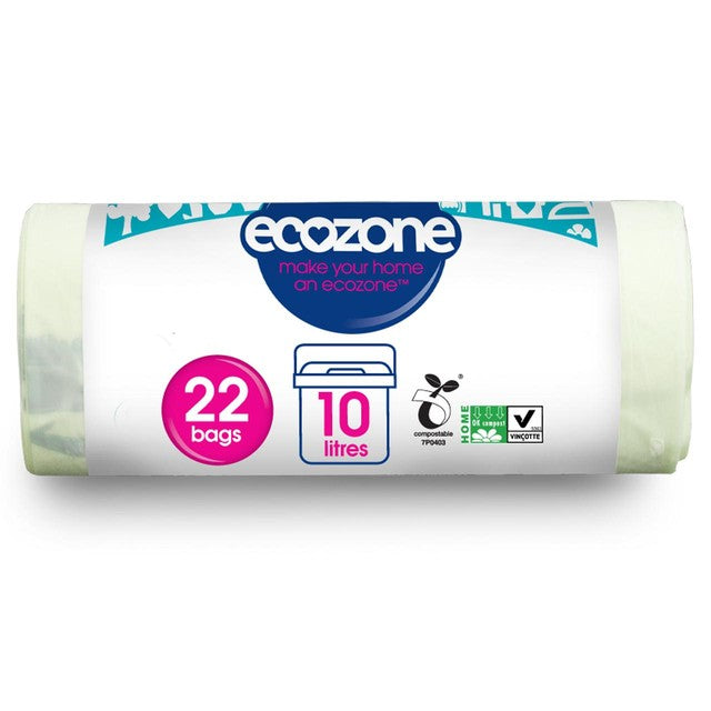 Ecozone compostable caddy liners 10L - British product