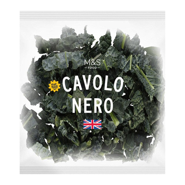 M&S Cavolo Nero black kale 125g, imported from the UK