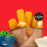 Moving Mountains Plant Based Fish Fingers Breaded 300g, imported from the UK