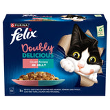 Felix Doubly Delicious ocean recipes wet cat food 12 x 85g - British product