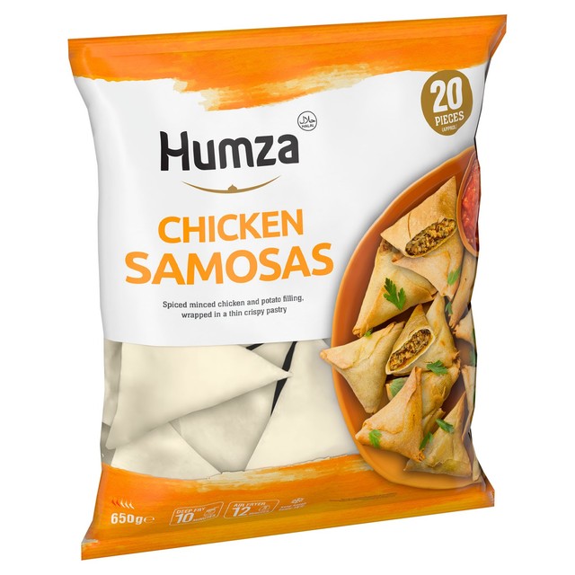 Humza Chicken Samosa 650g - British product