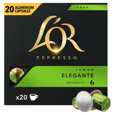L'OR Espresso Elegante Coffee Capsules x20 Intensity 6
