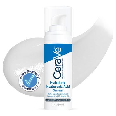 Hydrating Hyaluronic Acid Serum with Ceramides for All Skin Types 30ml