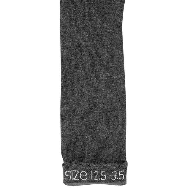 M&S Girls Knee High Socks Grey Size 12-3, imported from the UK