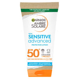 Ambre Solaire SPF50+ sensitive sun cream 50ml - British product
