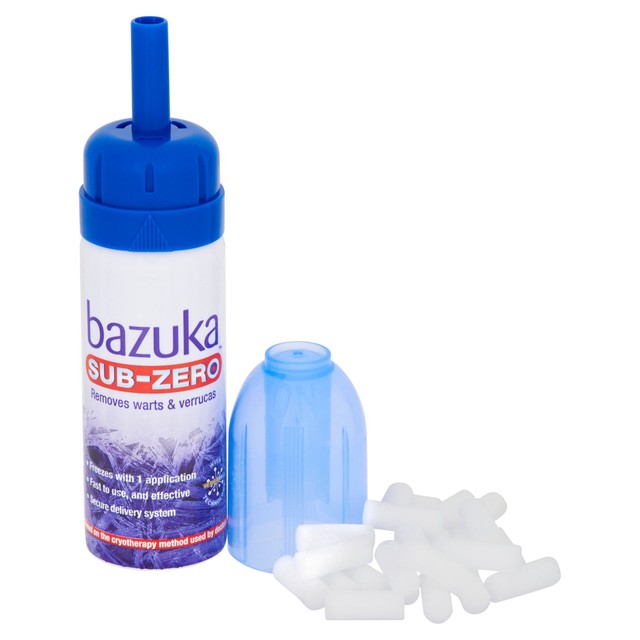Bazuka Sub Zero wart and verruca freezing removal device - British product
