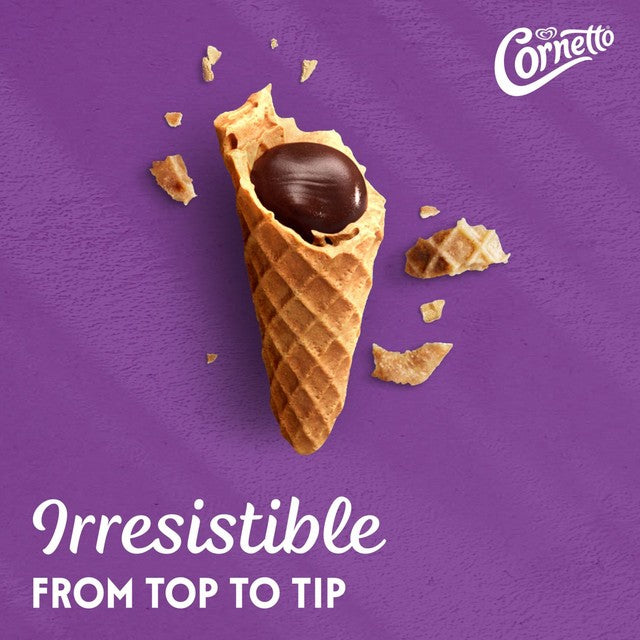 Wall's Soft Cookie & Chocolate ice cream cones 4 x 140ml - British product