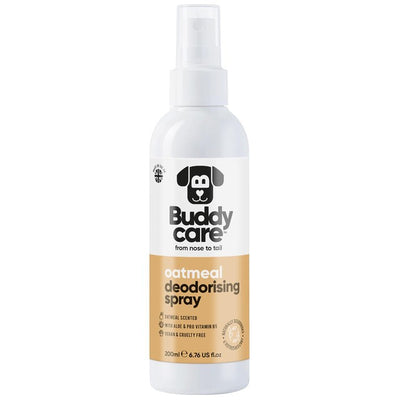 Buddycare Dog Deodorising Spray Oatmeal Pet Deodorant 200ml