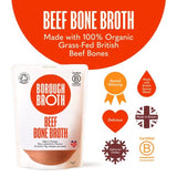 Borough Broth organic beef bone broth 1kg - British product