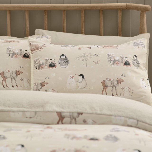 Turner Bianca Winter Friends double duvet cover set - British product