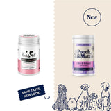Pooch & Mutt Hemp Chewies dog supplement 150g, imported from the UK