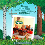 Organix BBQ Gruffalo Claws toddler snacks 4x15g, imported from the UK