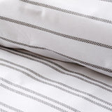 Turner Bianca Style Sisters Frill Stripe Double Duvet Cover (British brand)
