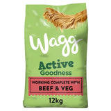 Wagg dry dog food beef and vegetable 12kg (British brand)