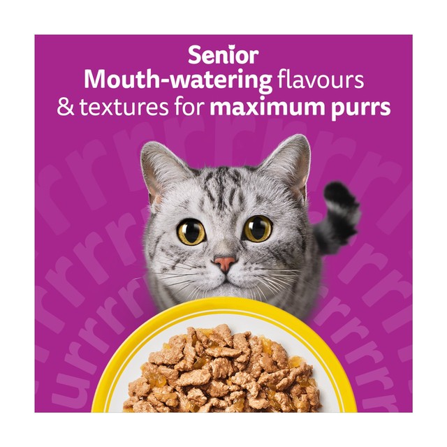 Whiskas poultry cat food pouches 80 x 85g (British brand)