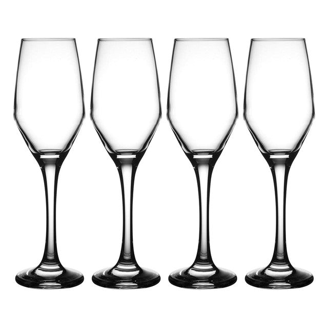Ravenhead Majestic flute glasses set 210ml, imported from the UK