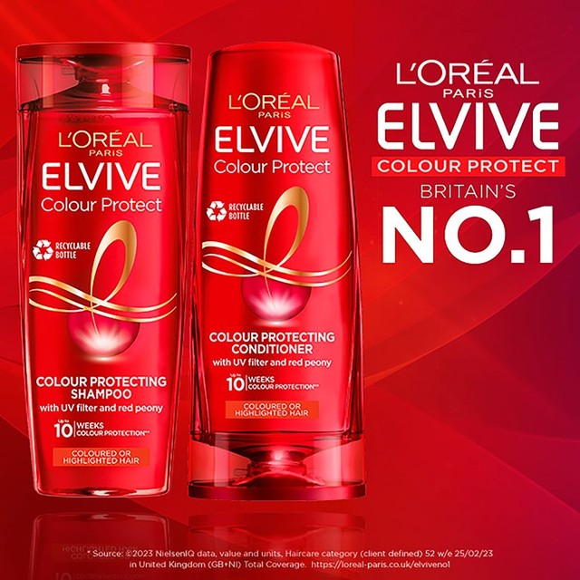 L'Oréal Paris Colour Protect Shampoo 400ml, UK version